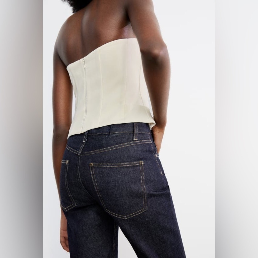 NWT - Zara Sweetheart Neckline Bustier - Size XL - Picture 2 of 4